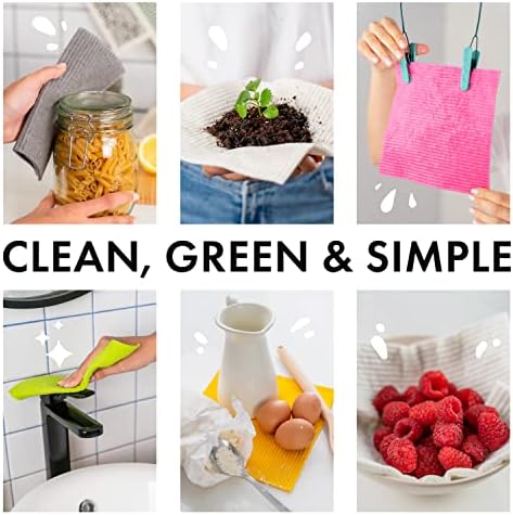 SUPERSCANDI 10 Pack Swedish Dishcloths - Image 2