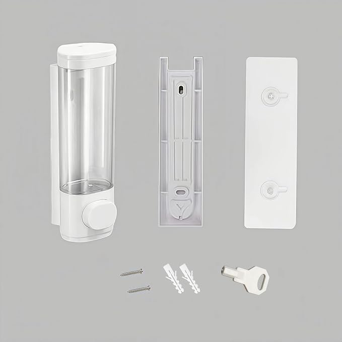 10oz/300ml Single Manual Wall Mounted Soap Dispenser - Image 7