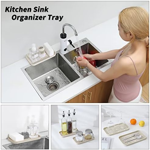 MicoYang Silicone Kitchen Sink Organizer Tray - Image 2