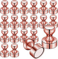 LOVIMAG Fridge Magnets 20Pcs for Refrigerator Whiteboard, Rose Gold by LOVIMAG
