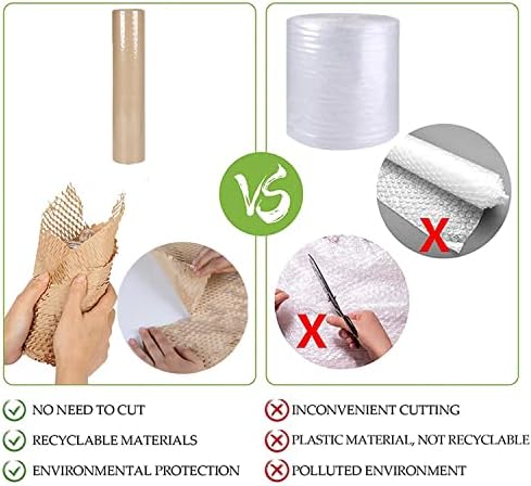 Honeycomb Packing Paper Wrap 15"x200' Sustainable Alternative to Bubble - Image 6