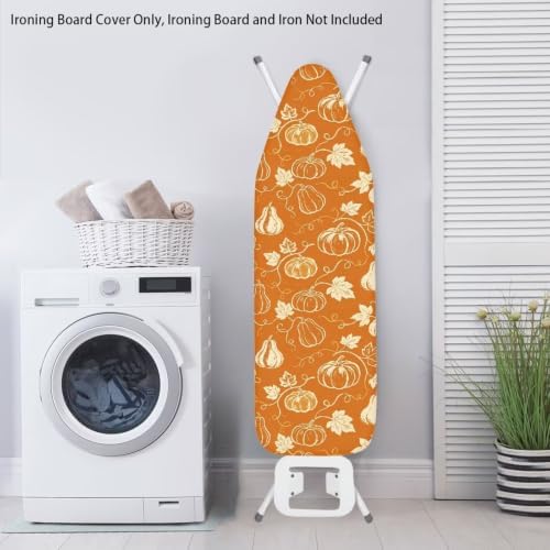 Flashideas Pumpkin Thanksgiving Ironing Board Cover and Pad Standard Size Soft - Image 3