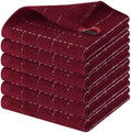 Homaxy 100% Cotton Terry Kitchen Dish Cloths, 6 Pack by Homaxy