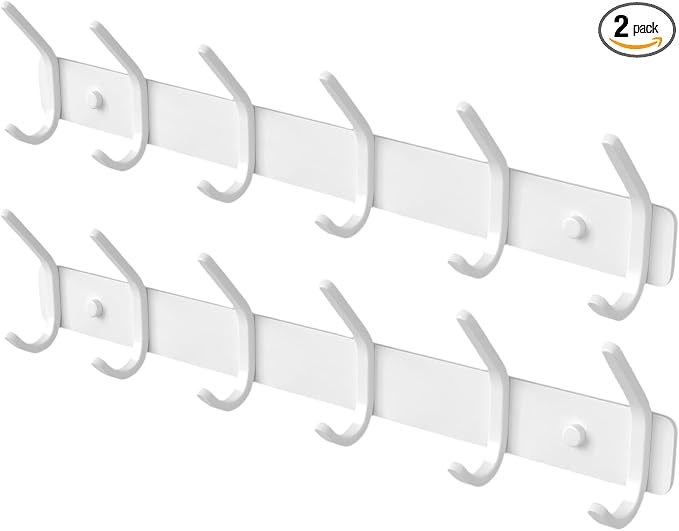 Coat Rack Wall Mount Hooks by GWAAZXGZ