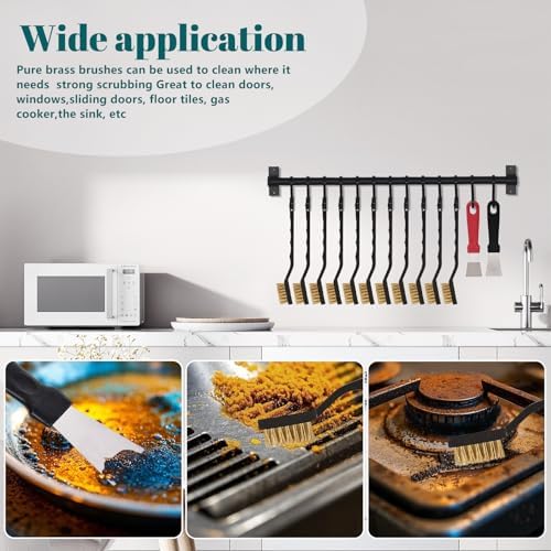 48 Pcs Mini Brass Brush Set, Brass Scratch Brush - Image 6