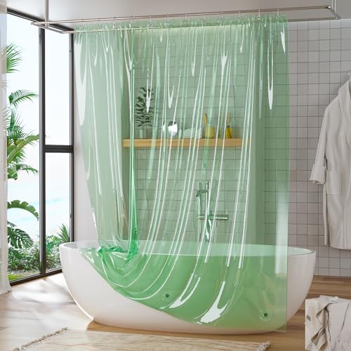 Titanker Shower Curtain Liner, Plastic Shower Liner PEVA 72 x 72 Lightweight - Image 6