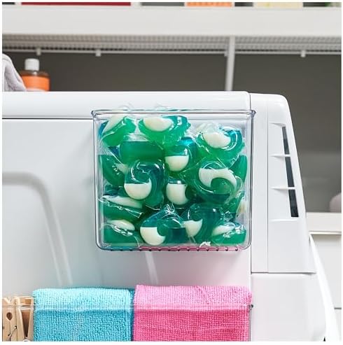 iDesign Magnetic Small Clear Plastic Organizer Bins - Image 6