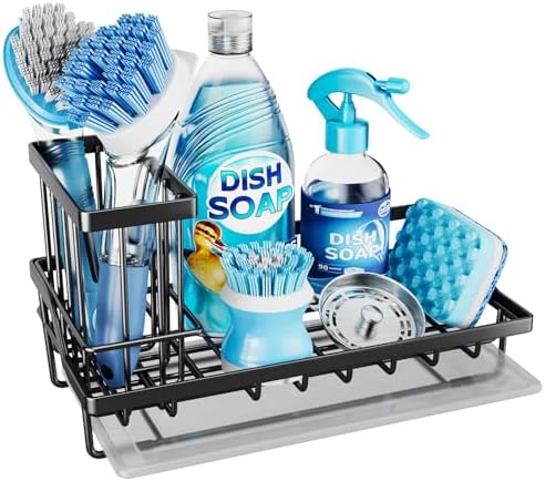 Consumest Sink Caddy, Kitchen Sponge Holder by Consumest