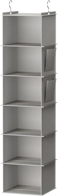 YOUDENOVA Hanging Closet Organizer and Storage, Light Grey | Breathable Fabric by YOUDENOVA