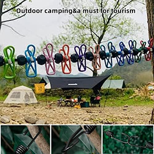 Clothesline，Retractable Portable Clothesline - Image 2