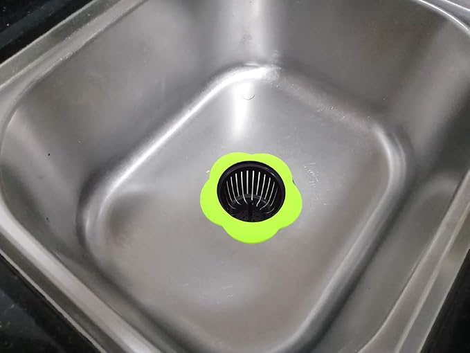 4 Pack 4.5" Wide Rim Kitchen Sink Strainer Drain Filter - Image 6