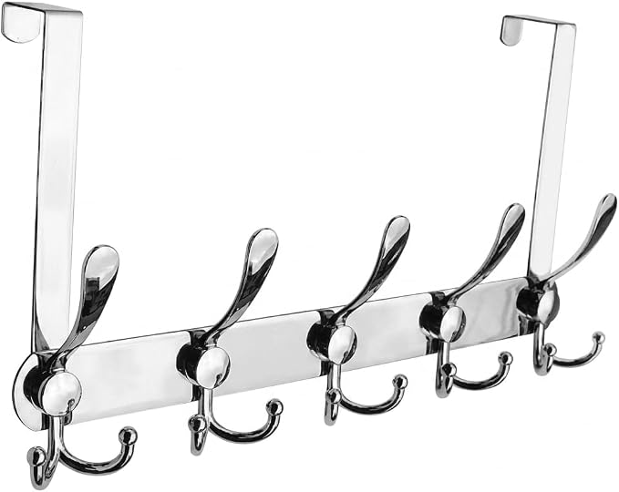 Over The Door Hooks, Heavy Duty Door Hanger by ENCOZY