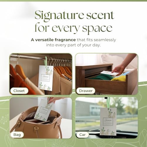 15 Pack Jasmine Sachets for Drawers and Closets, Scented Sachets for Drawers - Image 6