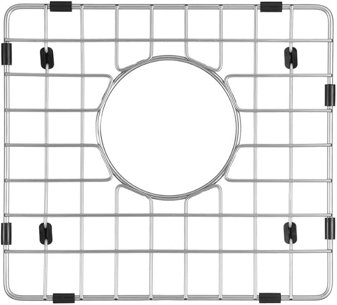STARSTAR Workstation Ledge Top Mount/Drop-in 304 Stainless Steel Luxury Single Bowl For Kitchen,Yard, Office, Bar, Laundry Sink (15 x 15)