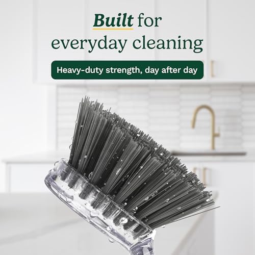 Cuisinart Dish Brush with Handle, 2 Pack, Firm Bristles - Image 2