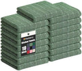 Homaxy 100% Cotton Terry Bulk Kitchen Towels, 15 Pack, Grass Green by Homaxy
