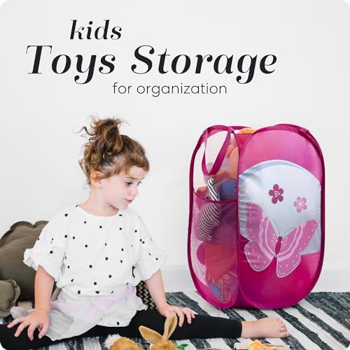 Handy Laundry Collapsible Mesh Pop Up Hamper - Image 6