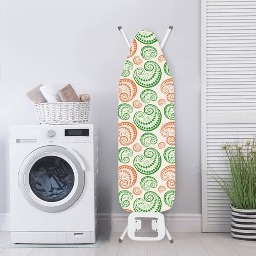 Flower Texture Steam Ironing Board Cover 15x54 Inch, Spiral Graphic Standard - Image 3