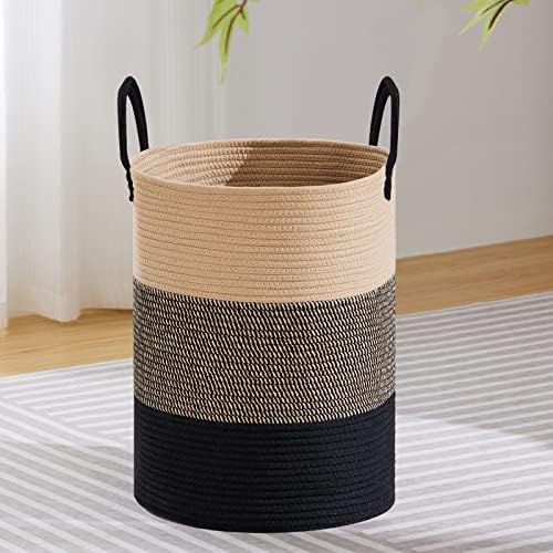 VIPOSCO 58L Tall Woven Laundry Basket Hamper by VIPOSCO