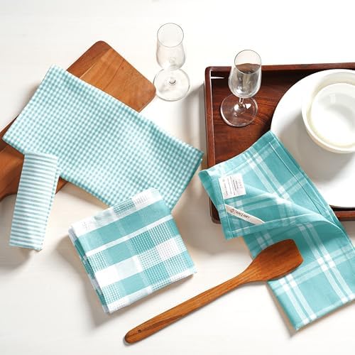 LANE LINEN 100% Cotton Kitchen Dish Cloths, Ultra Soft Absorbent Quick Drying - Image 4