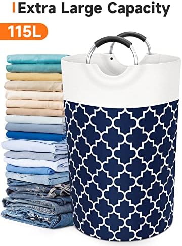 Fabspace Large Laundry Basket Laundry Hamper Bag Washing Bin Clothes Bag - Image 5