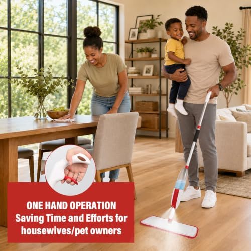 Wet Spray Mop for Floor Cleaning - Image 2