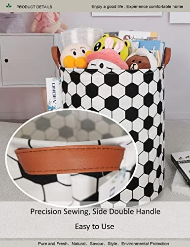 Round Geometric Hexagon Laundry Basket Hamper - Image 7
