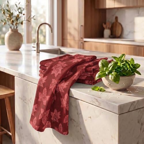 Urban Villa KitchenTowels Cotton DishTowels 20”x30” Harvest Leaf - Image 6