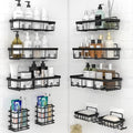 Liuoud 10 Pack Shower Caddy for Inside shower by Liuoud
