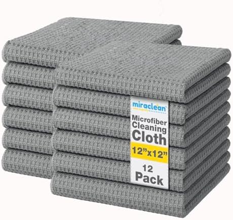 MIRACLEAN Waffle Weave Microfiber Cloths by MIRACLEAN