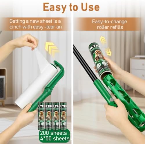 VOUBIEN 10" Large Lint Roller Refills - Image 4