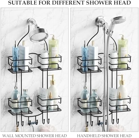 SRIWATANA Shower Caddy Hanging, Shower Organizer - Image 3
