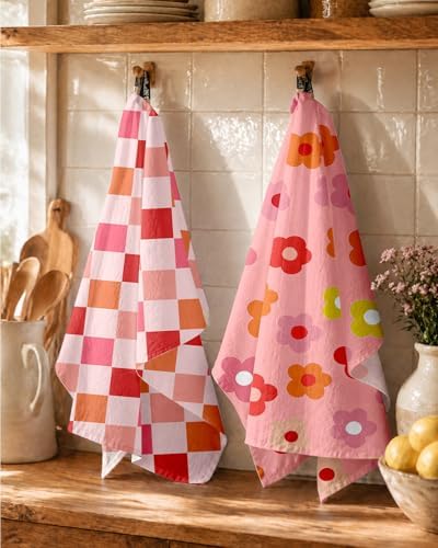 Miss Adola 2 Pack 150GSM Flour Sack Kitchen Towels - Image 5