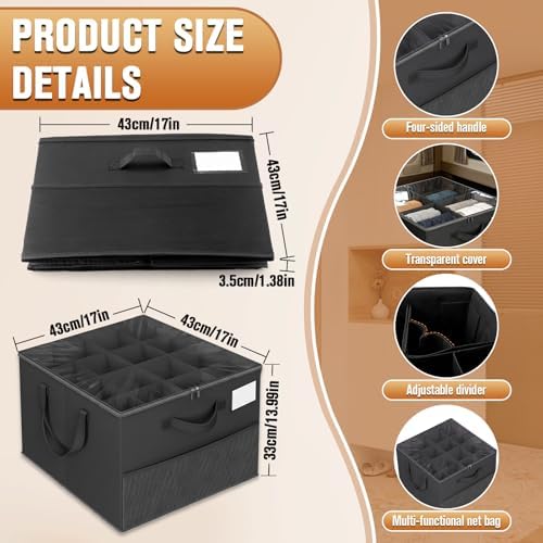 2 Pack Shoe Storage Organizer Box - Image 5