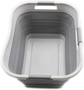 SAMMART 30L Collapsible Plastic Laundry Basket by SAMMART