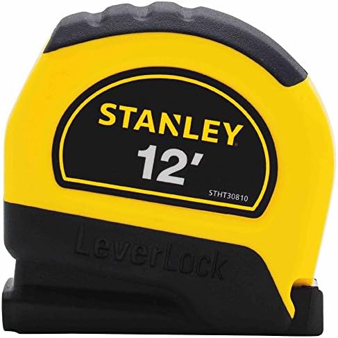 Stanley Hand Tools STHT30810 12' LeverLock Tape Rule by STANLEY