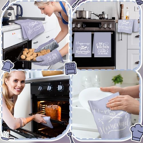 Sratte 6 Pcs Kitchen Decor Accessories Set, Dreamy Purple - Image 5