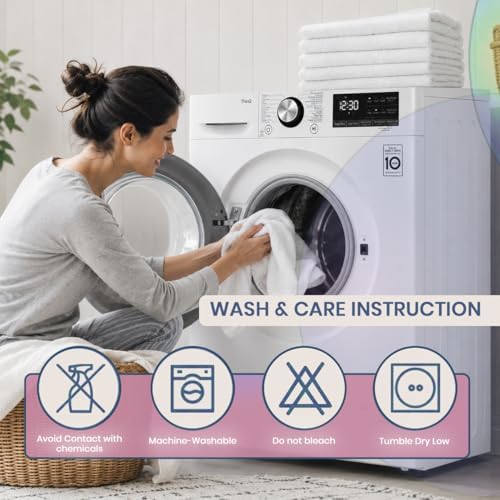Bar Mop Towels Pack of 60 – Bulk Terry Cleaning Rags 16"x19" – Absorbent - Image 5