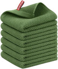 Nialnant 6 Pack Kitchen Towels, Large 100% Cotton Hand Towels, Absorbent Dish by Nialnant