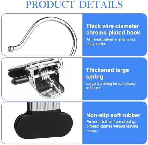 25Pcs Laundry Hook Hangers - Image 3