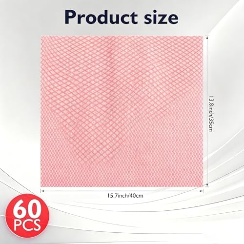 60Pack Disposable Dish Cloths for Kitchen, 13.8x15.7 Cleaning Wipes - Image 3