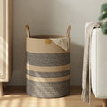 Nunsino 62L Striped Laundry Hamper by Nunsino