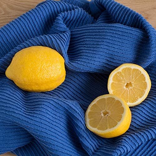 Now Designs Ripple Kitchen Towel, Royal Blue - Image 5