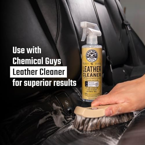 Chemical Guys, Long Bristle Horsehair Leather Cleaning Brush - Image 5