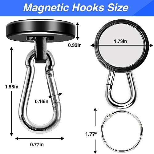 LOVIMAG Magnetic Hooks 200 LBS Strong Magnets Cruise 2Pack Magnet - Image 2