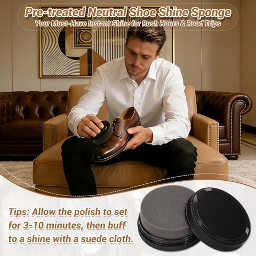 Cruzix Leather Shoe Polish Kit- Shoe Shine Gift - Image 5