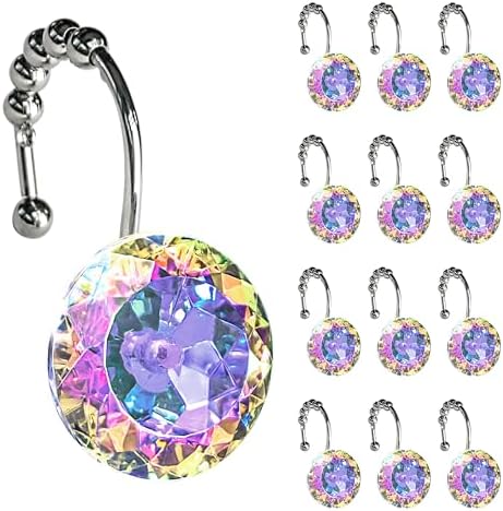 Sunlit Luxury Design Round Diamond Crystal Gem Bling by Sunlit