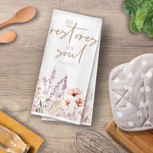 Wildflower Christian Kitchen Towels - Image 4