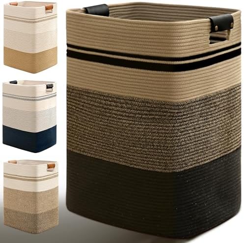 Laundry Hamper, 105L Tall Laundry Basket by Degeyoyo