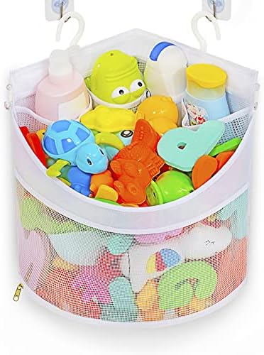 Ligereza Baby Bath Toy Organizer, Quick Drying, bath toy holder, Large Capacity by Ligereza